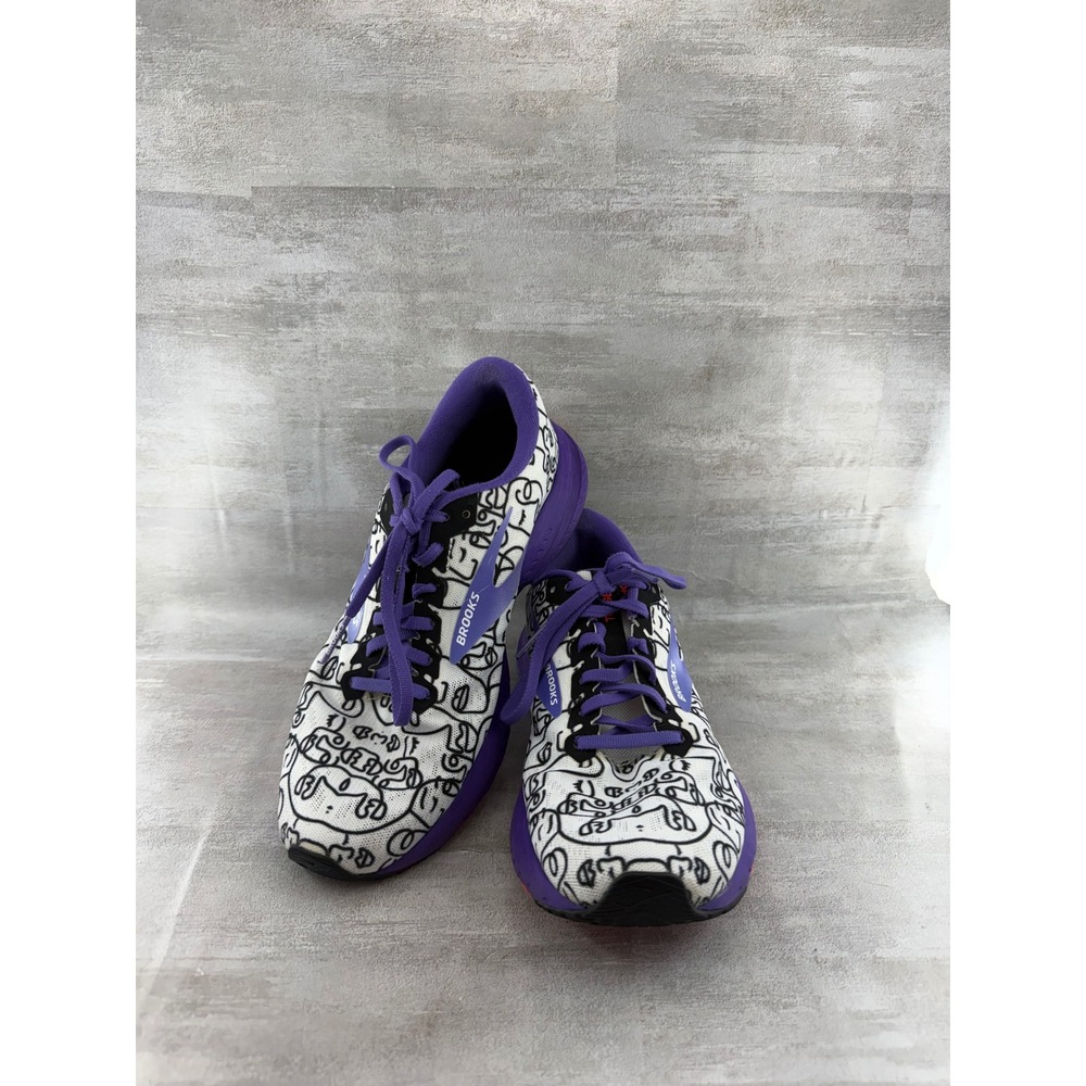 Brooks Launch 7 Empower Her Running Shoes Purple 1203221B130 Women Sz 8.5B